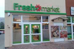 Fresh Market Litery blokowe