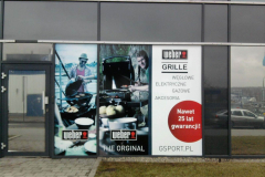 Oklejenie witryny